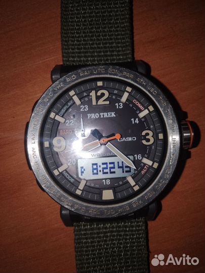 Часы мужские casio protrek prg600-1