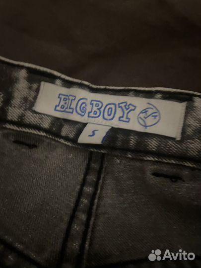 Джинсы polar big boy acid black