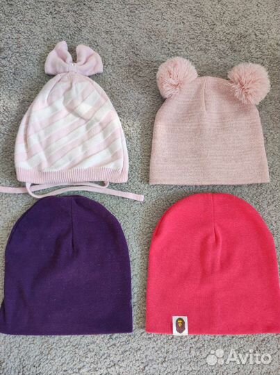 Шапка для девочки 1-3г
