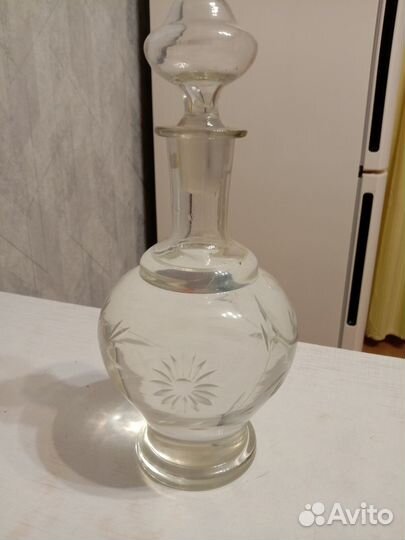 Графин стекло винтаж СССР, рюмки