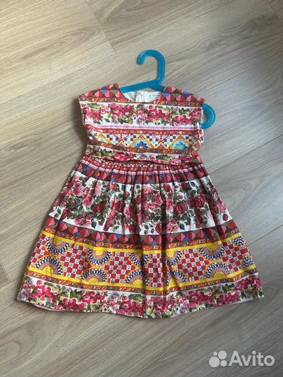 Платье на девочку dolche&gabbana