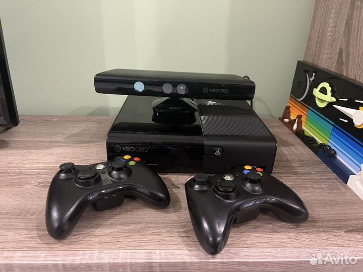 Xbox 360 kinect + игры
