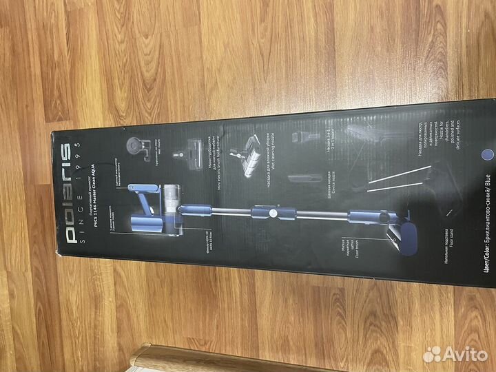 Портативный пылесос pvcs 1146 Master Clean aqua