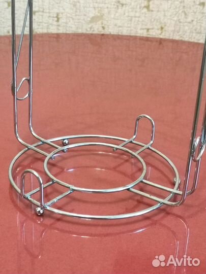 Новая подставка для чашек и блюдец сталь