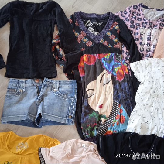 Пакет одежды 22 вещи для девочки 11-13 лет