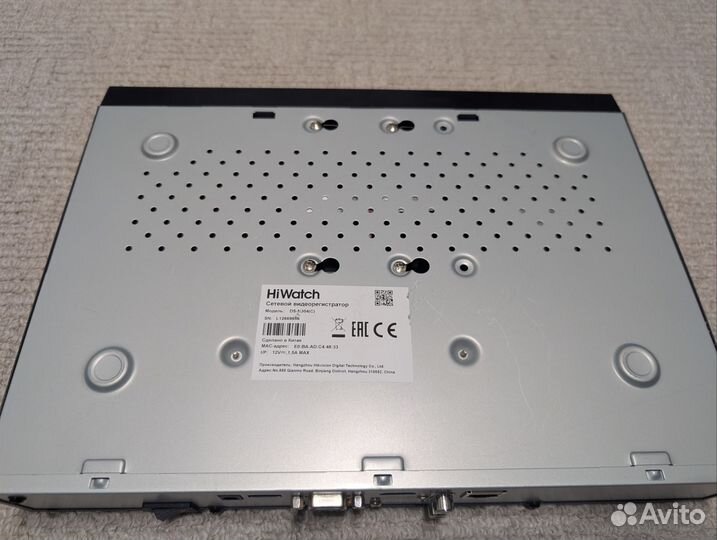 Сетевой видеорегистратор HiWatch DS-N304(C)