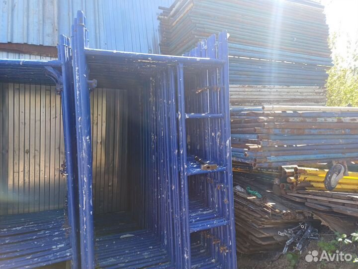 Леса строительные рамные бу в аренду