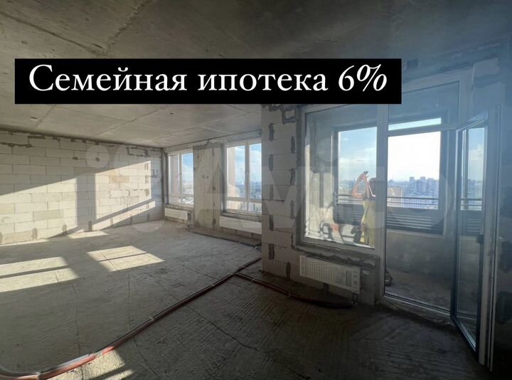 2-к. квартира, 61 м², 16/16 эт.