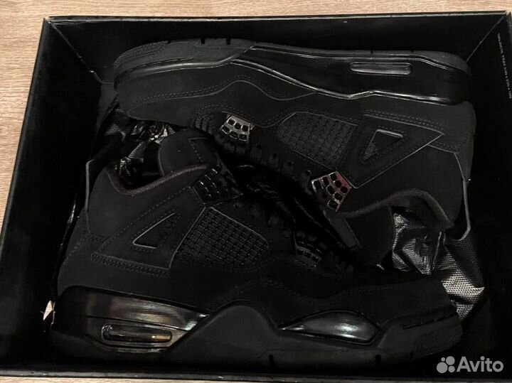 Nike Air Jordan 4 Retro Black Cat оригинал