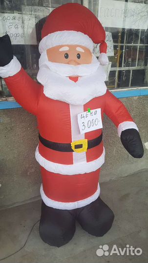 Надувной дед мороз