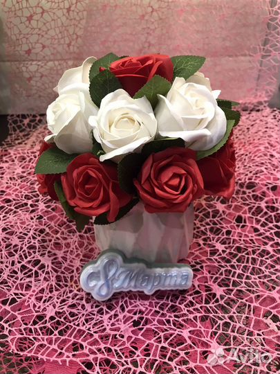 Приятный подарок Букеты из мыла