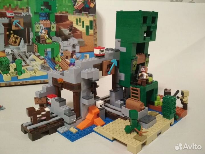 Лего Майнкрафт Шахта Крипера