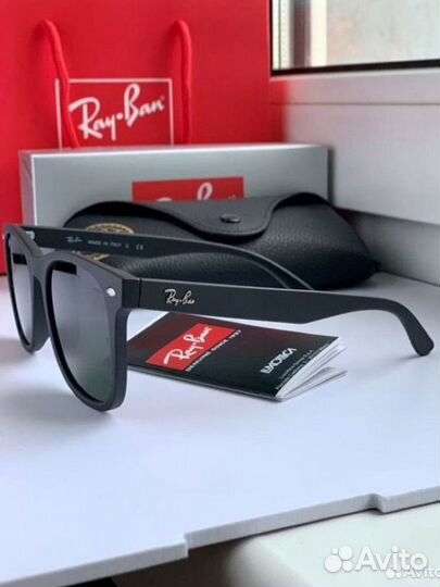 Очки ray ban wayfarer rb4381 зеленые