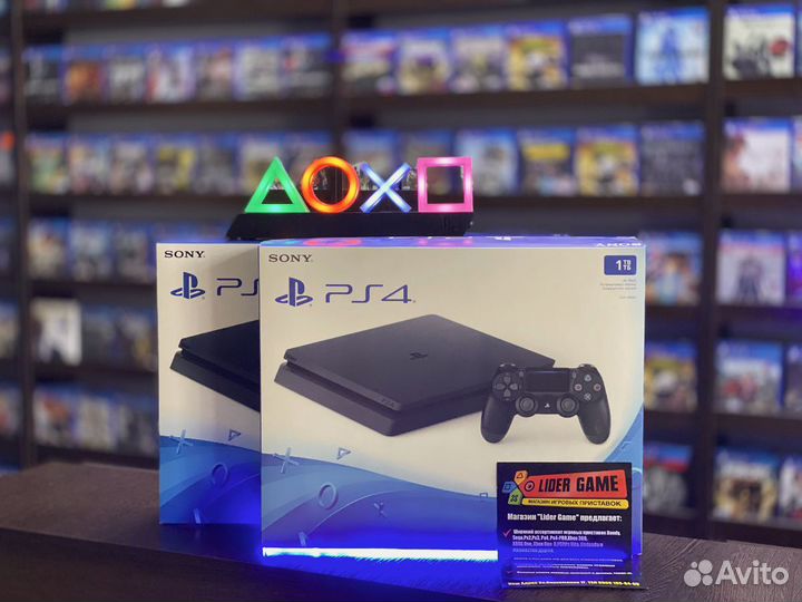 Sony PS4 Slim+Год гарантии