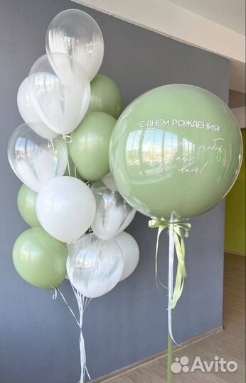 Воздушные гелиевы шары (доставка и оформление)