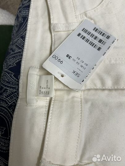 Шорты женские H&M S белые