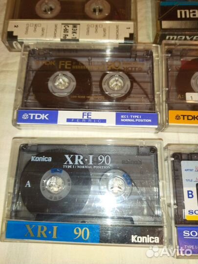 Аудиокассеты СССР и 90х