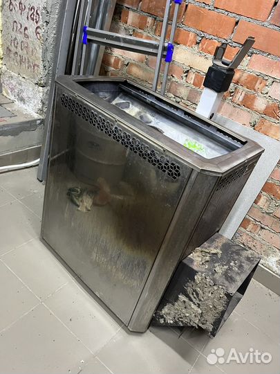 Газовая банная печь