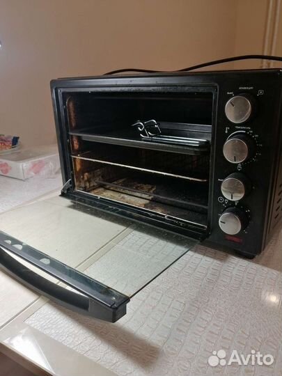 Электрическая мини печь с конвекцией