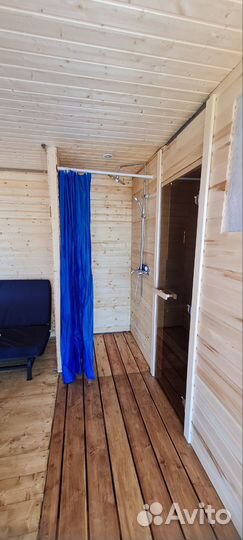 Русская баня на дровах с бассейном