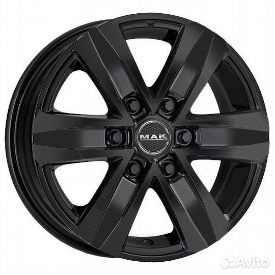 MAK stone6 : 8x18 6*139.7 Et:30 Dia:100.1 Gloss Black