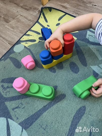 Мягкие кирпичики конструктор