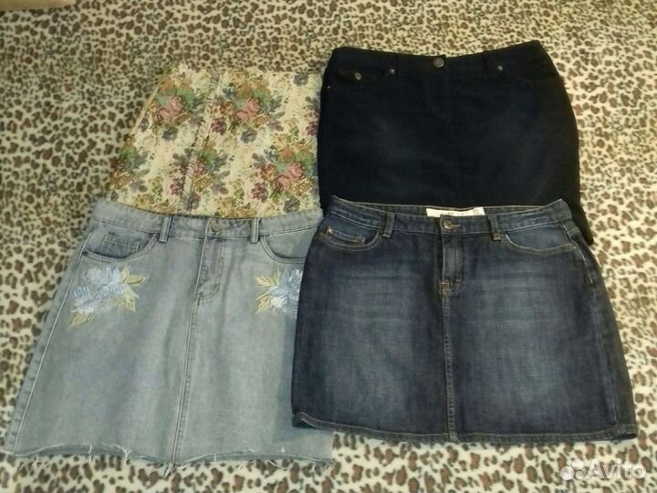 Юбка джинсовая