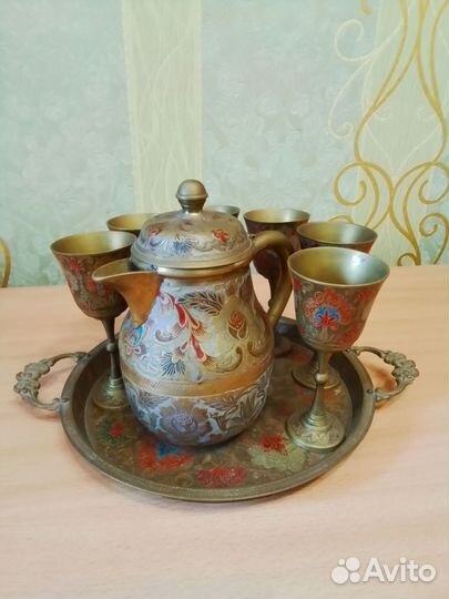 Посуда индия,латунь