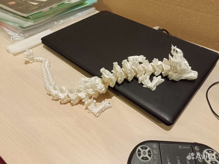 Дракон из пла пластика