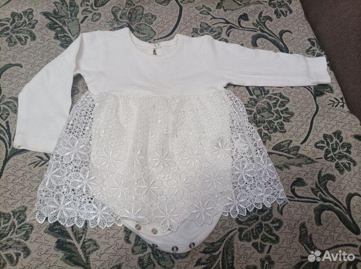 Боди для девочек нарядное