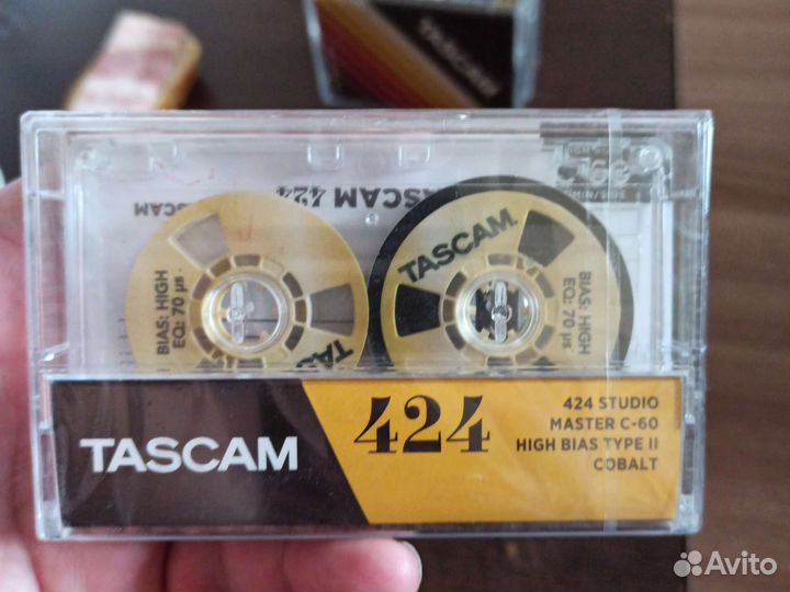 Новая аудиокассета tascam studio 424
