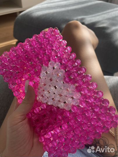 Сумочки из акриловых бусин