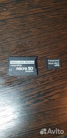 Адаптер с Micro SD на Sony Memory Stick PRO Duo