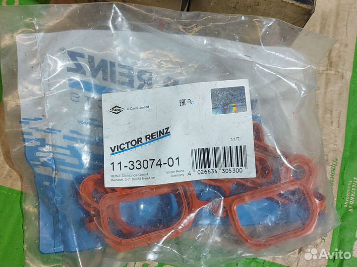 Прокладка впускного коллектора, комплект victor re