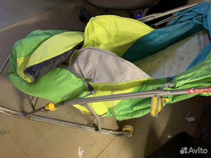 Детские санки с колесами