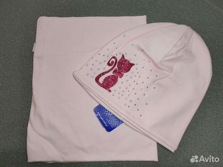 Комплект шапка и шарф