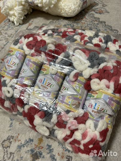 Пряжа alize puffy