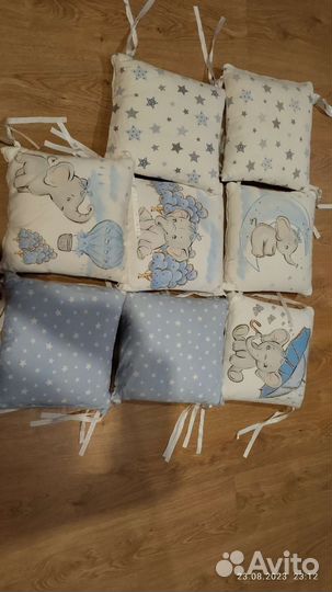 Бортики в детскую кроватку