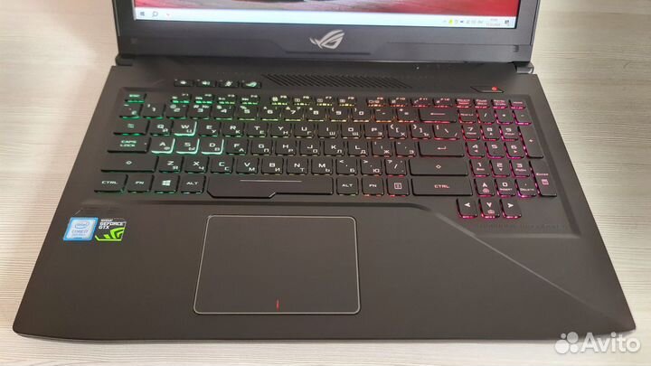 Игровой Asus ROG 120Hz/i7/16gb/SSD+HDD/GTX1050ti