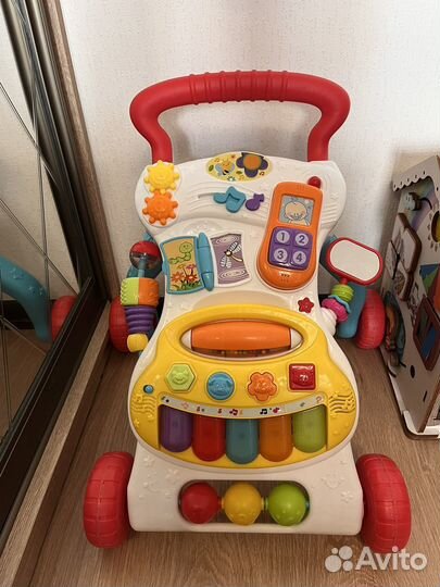 Ходунки-каталка музыкальные