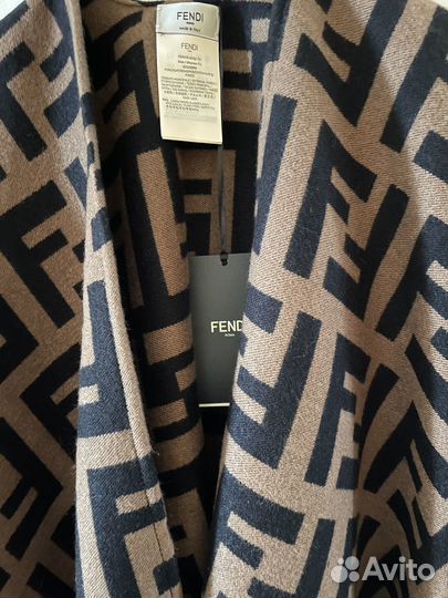 Пончо Fendi Оригинал