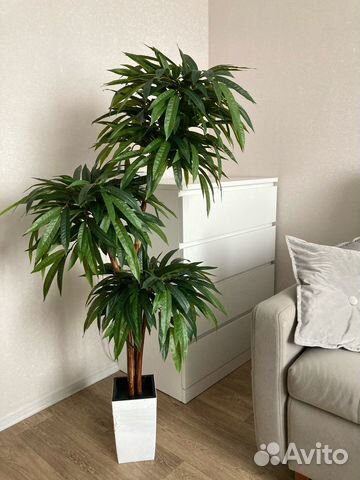 Искусственные цветы деревья пальмы