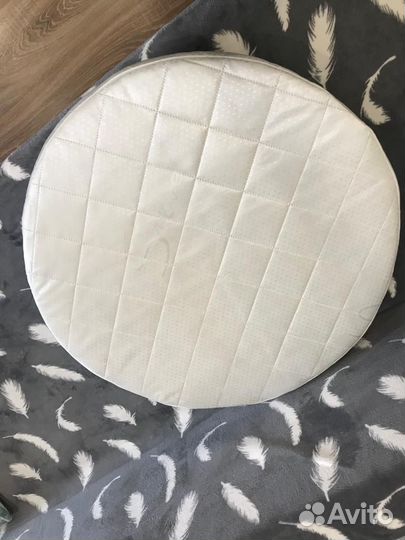 Матрац круглый в детскую кроватку