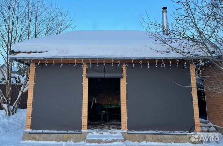 Мягкие окна сетчатые