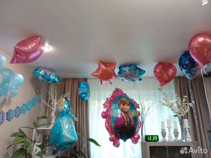 Оформление на день рождение, шарики