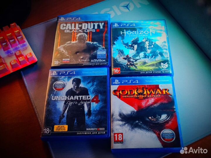 Диски для ps4