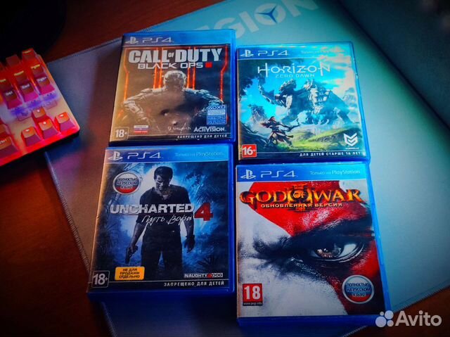 Диски для ps4