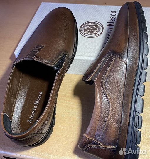 Полуботинки натуральная кожа 42