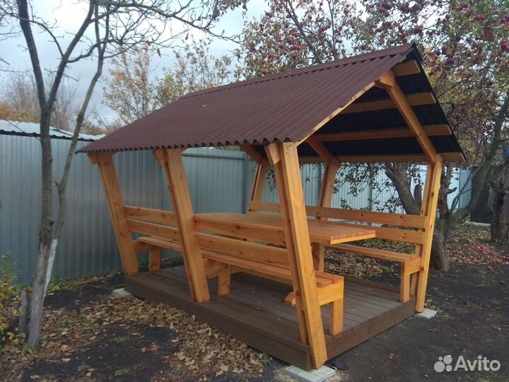 Беседка для дачи