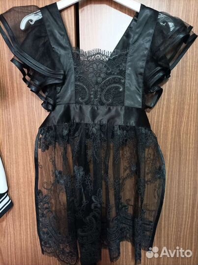 Школьный фартук черный